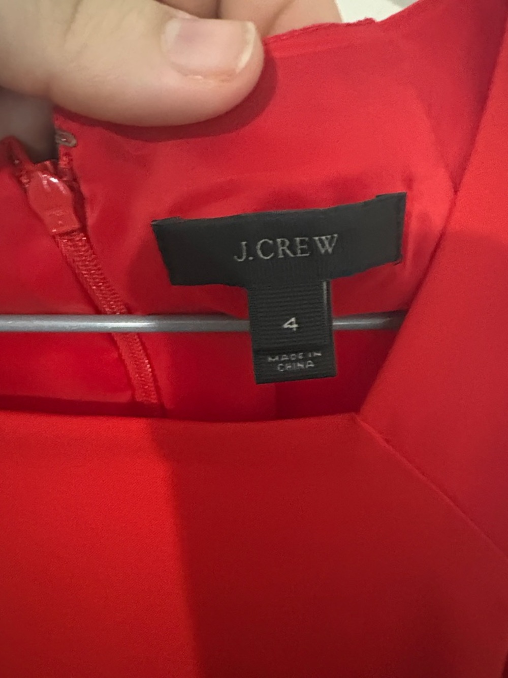 J. Crew Red Sleeveless Midi Sheath Dress - Picture 2 of 4